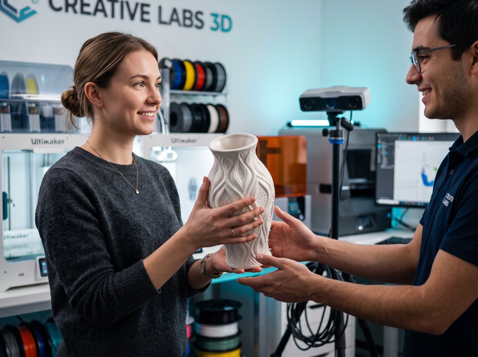 Bring your object for 3D scanning